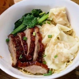 บะหมี่+เกี๊ยวกุ้ง+เป็ดย่าง