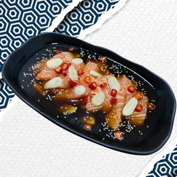 แซลมอนดองเกาหลี+ข้าวญี่ปุ่น