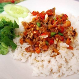 อาหารตามสั่งอิ่มจุก @ตรงข้ามโรงเรียนนายร้อยสามพราน