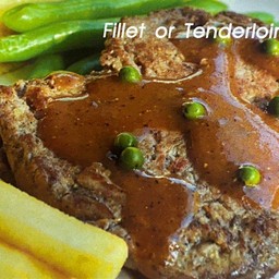 สเต็กเนื้อสันใน