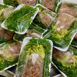 น้ำพริก(กะปิมะนาว,มะม่วง)+ ผักสด