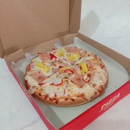 พิซซ่าถาดเล็ก (ตัด4 ชิ้น)