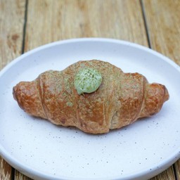 Mini Matcha Croissant.