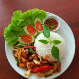 ข้าวผัดพริกเผา
