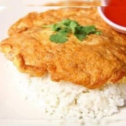ข้าวไข่เจียวหมูสับ