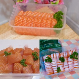 SET ซาชิมิ 300g. , หางหั่นเต๋า 200g. , ท้องล้วน 300g.