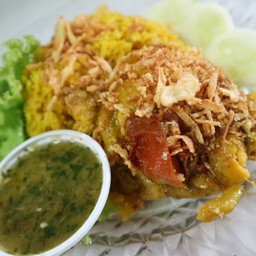 ข้าวหมกไก่ อาอีซะห์ (ตลาดอินดี้ ดาวคะนอง)