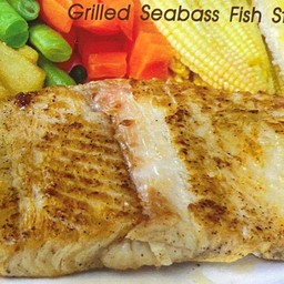 สเต็กปลากระพงย่าง