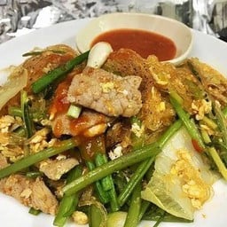 สุกี้แห้งหมู