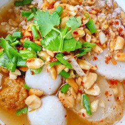 บะหมี่เย็นตาโฟต้มยำ