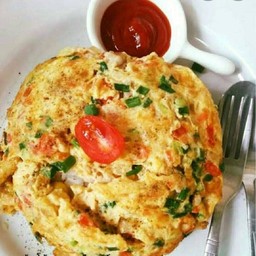 ข้าวไข่เจียวทรงเครื่อง