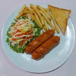 สเต็กไส้กรอก