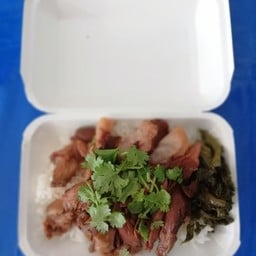 ราดข้าว เนื้อ