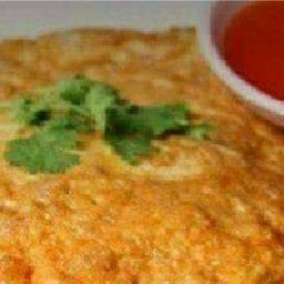 ข้าวไข่เจียวแหนม