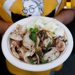 ลาบปีกปลาหมึก