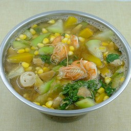 แกงเลียงกุ้งสด
