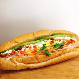 Bánh mì ขนมปังเวียดนาม ไข่ดาว