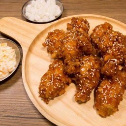 FM ไก่ทอดเกาหลี ตลาดฮักมูล