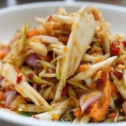 ตำมะม่วงกะปิกุ้งแห้ง