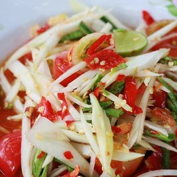 ตำไทเลยปู(หวานเปรี้ยว ครบรส)