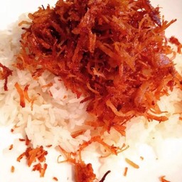 ข้าวเหนียวไก่ฝอย