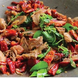 กระเพราเป็ดย่าง โบราณ ไม่เหม็นสาบ 100%