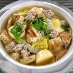 ต้มจืดเต้าหู้-ไข่เจียว-หมูสับ