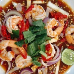 .ยำกุ้งสุก