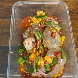 ยำกุ้งสด