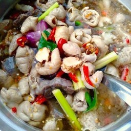 ต้มแซ่บเครื่องในหมู