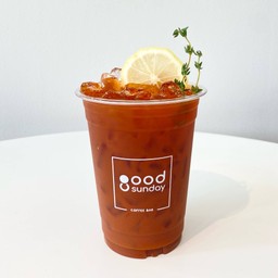ชามะนาว เย็น (Iced Lemon Tea)