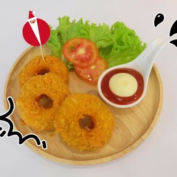 โดนัทกุ้ง 3ชิ้น shrimp  donuts