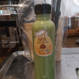 ชาเขียวนมสดบรรจุขวด