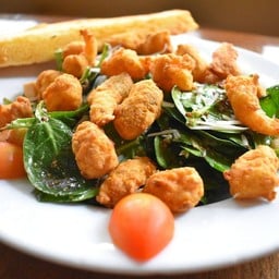 Spinach Salad Popcorn Shrimp
