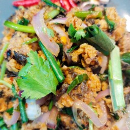 ลาบปลาดุกย่าง