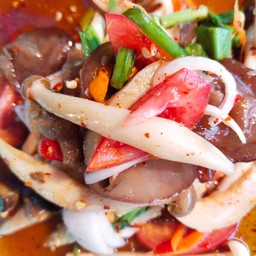 ยำเห็ดรวม