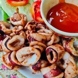 ปลาหมึกแดดเดียว