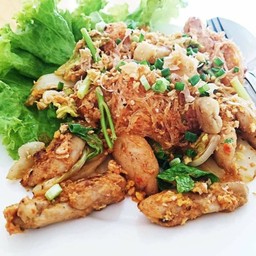 สุกี้แห้ง