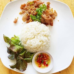 ข้าวหมูทอดLm