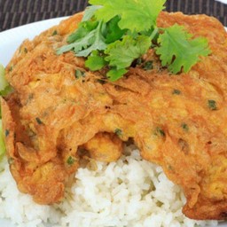 ข้าวราดไข่เจียว