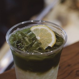 Iced Matcha Honey Lime