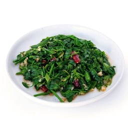 ผัดผักหวานพริกแห้ง