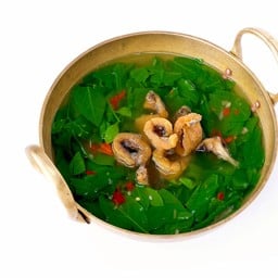 ต้มผักหวานปลาสลิด