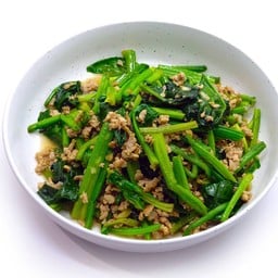 ปวยเล้งผัดหมูสับ