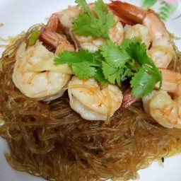 กุ้งอบวุ้นเส้น