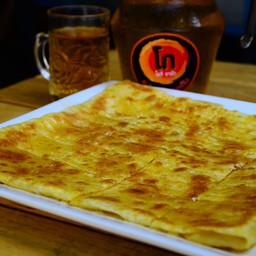 โรตีไข่ราดนม Egg