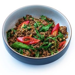 กะเพราเนื้อสับ