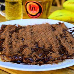 โรตีไข่นูเทลล่าไมโล E Nutella Milo
