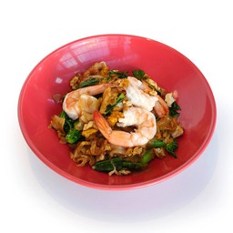 ผัดซีอิ๊วกุ้ง