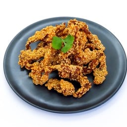 หมูทอดงา